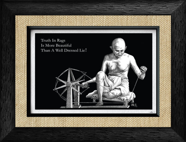 Mahatma gandhi artwork