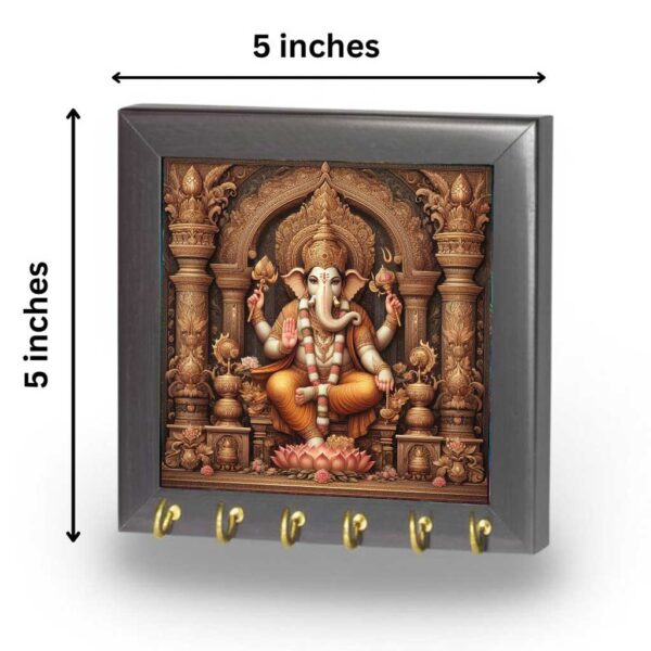 ganesha-wall-frame-canvas-key holder