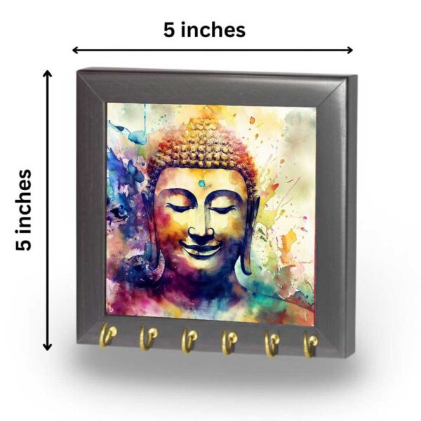 Colorful Buddha Wall Decor – Vibrant Spiritual Art for Home & Gifting - Image 5