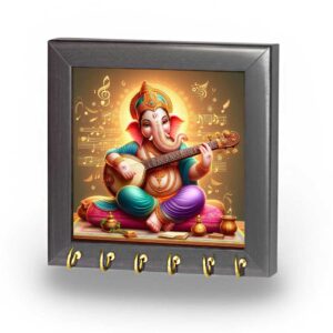 Ganesha Canvas Wall Art with hooks