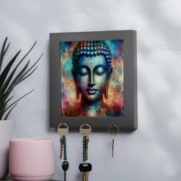 Buddha Wall Hanging – Spiritual Canvas for Tranquil Home Décor (B33) - Image 3