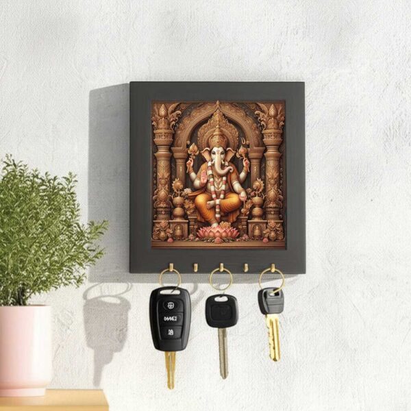 Elegant Ganesha Wall Frame for Home Decor – Multipurpose Canvas Utility - Image 3