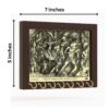 Mahishasuramardhini Cave Mahabalipuram Canvas Key Holder - A Souvenir of India’s Divine Art - Image 5