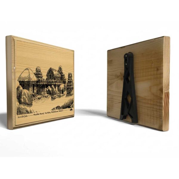 Five Rathas Mahabalipuram Wooden Souvenir - Image 5