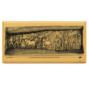 Krishna Mandap Mahabalipuram Wood Art