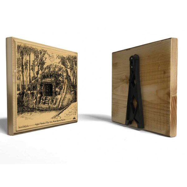 Tiger Caves – Mahabalipuram Wooden Souvenir - Image 5